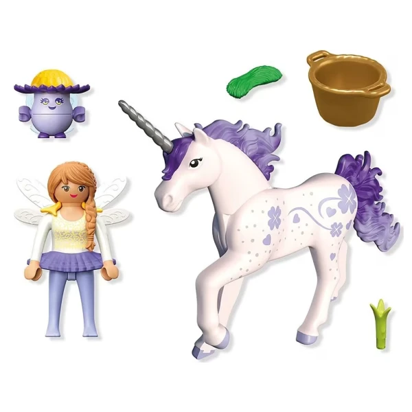 PLAYMOBIL UNICORN WITH PURPLE MANE