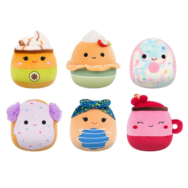 SQUISHMALLOWS SCENT MYSTERY BAG  PLUSH 20 cm W3 SWEET DELIGHTS SURPRISE
