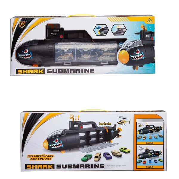 SUBMARINE WITH CARS