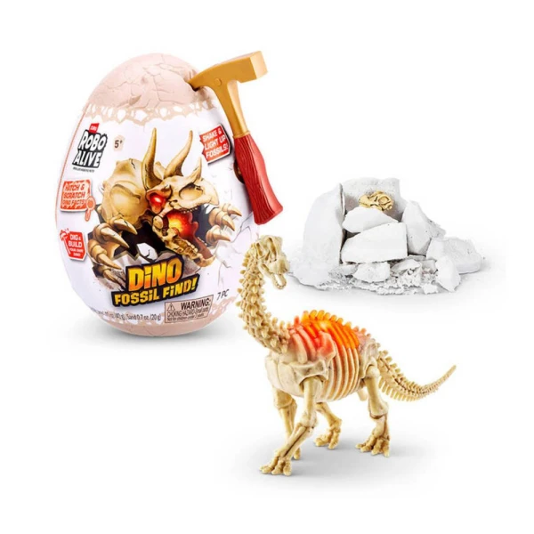 ΑΥΓΟ DINO FOSSIL MINI ROBO ALIVE SERIES 1 ΕΚΠΛΗΞΗ - 4 ΣΧΕΔΙΑ