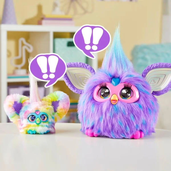 ΔΙΑΔΡΑΣΤΙΚΟ ΠΑΙΧΝΙΔΙ FURBY FURBLETS ZEE-BAH RAINBOW ZEBRA