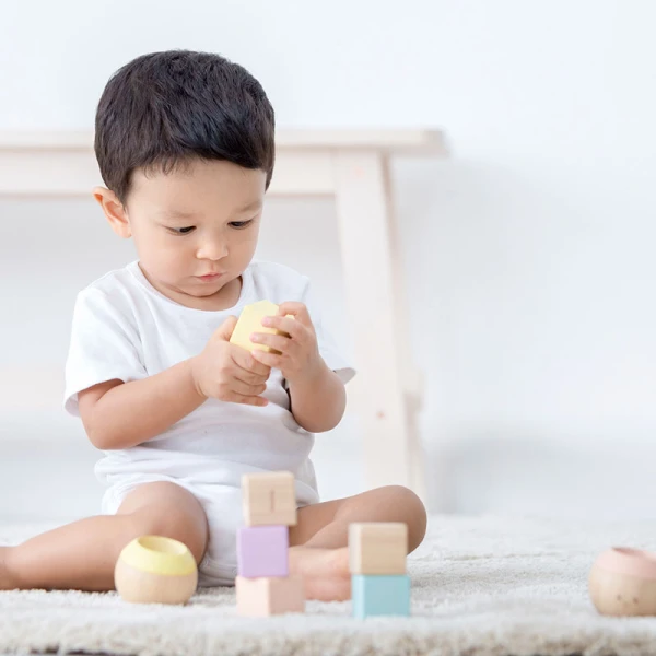 PLAN TOYS ΞΥΛΙΝΟΙ ΚΥΒΟΙ ΔΡΑΣΤΗΡΙΟΤΗΤΩΝ