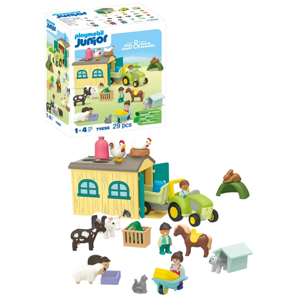 PLAYMOBIL JUNIOR FARM ADVENTURE 