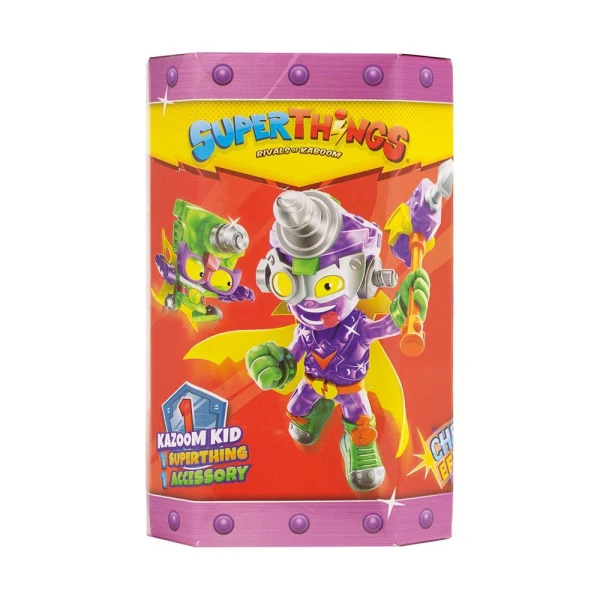 SUPERTHINGS RESCUE FORCE FIGURE WITH KAZOOM KID FOR AGES 4+