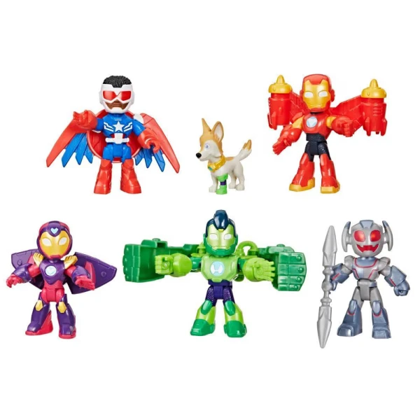 MARVEL IRON MAN AND HIS AWESOME FRIENDS ARMORED-UP AVENGERS ΣΕΤ ΦΙΓΟΥΡΩΝ