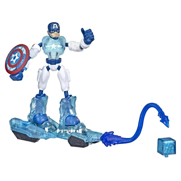 AVENGERS BEND AND FLEX ICE MISSION CAPTAIN AMERICA