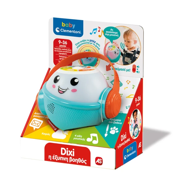 BABY CLEMENTONI ΒΡΕΦΙΚΟ ΕΚΠΑΙΔΕΥΤΙΚΟ DIXI Η ΕΞΥΠΝΗ ΒΟΗΘΟΣ ΓΙΑ 9-36 ΜΗΝΩΝ