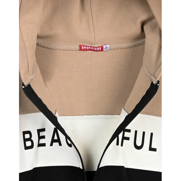 ENERGIERS JOGGING SUIT GIRL BLACK
