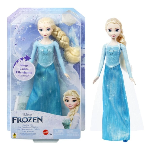 DISNEY FROZEN ΚΟΥΚΛΑ ΕΛΣΑ ΠΟΥ ΤΡΑΓΟΥΔΑΕΙ 