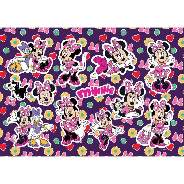 DRAWING PAD 23X33 cm 40 SHEETS MINNIE WITH STICKERS - 2 DESIGNS