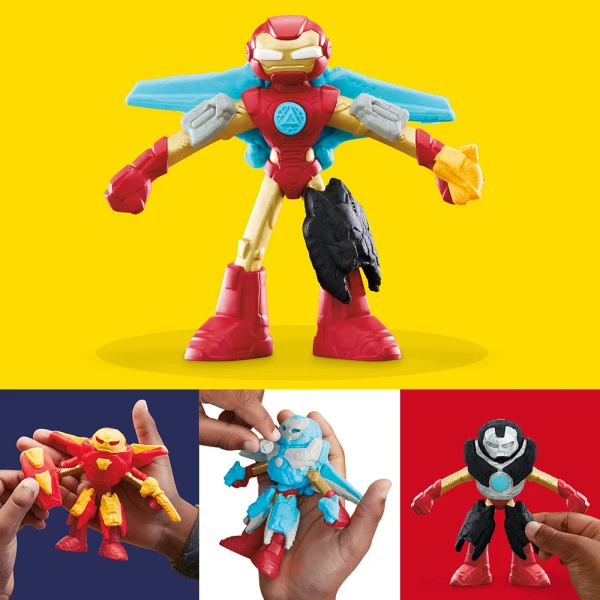 PLAY-DOH PLAYSET IRON MAN ARMOR MAKER LAB