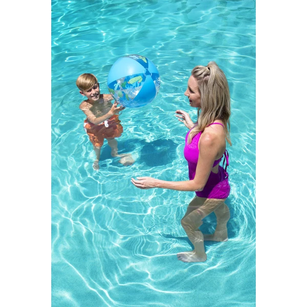 BESTWAY INFLATABLE BEACH BALL 51 cm LIGHT BLUE