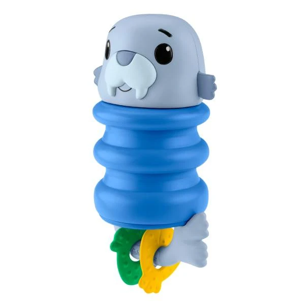 FISHER PRICE SILICON RATTLE OCEAN ANIMALS - WALRUS