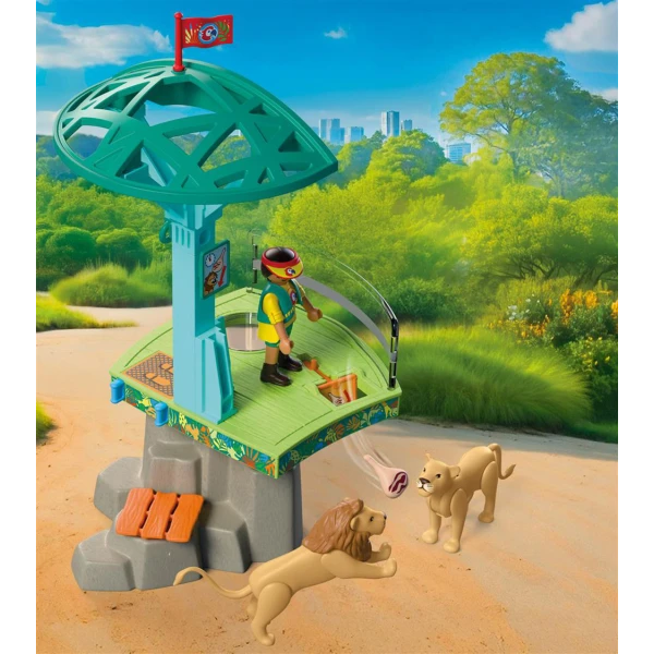 PLAYMOBIL ANIMALS & FRIENDS  ZOO WILDERNESS CLIMBING PARK