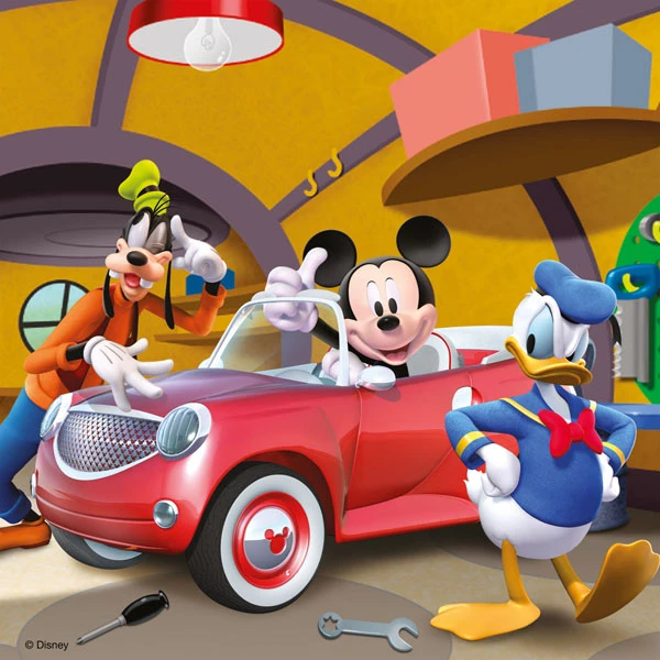 RAVENSBURGER PUZZLE 3x49 ALL LOVE THE MICKEY