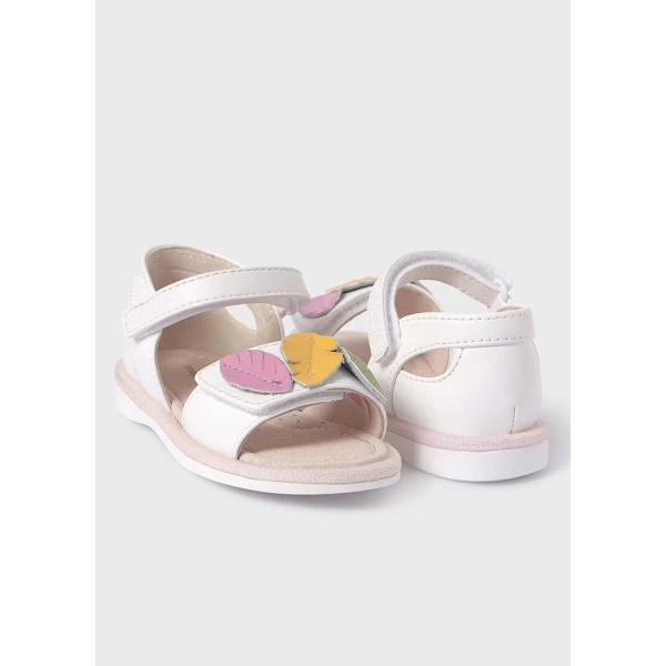 MAYORAL SANDALS LEAVES WHITE 