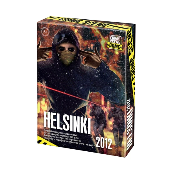 AS GAMES ΕΠΙΤΡΑΠΕΖΙΟ ΠΑΙΧΝΙΔΙ CRIME SCENE HELSINKI 2012 ΓΙΑ ΗΛΙΚΙΕΣ 18+ ΧΡΟΝΩΝ ΚΑΙ 1+ ΠΑΙΚΤΕΣ