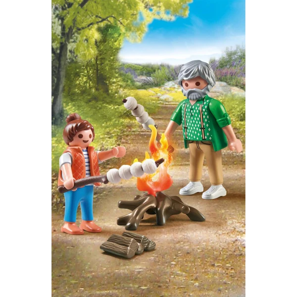 PLAYMOBIL CITY LIFE CAMPFIRE WITH MARSHMALLOWS