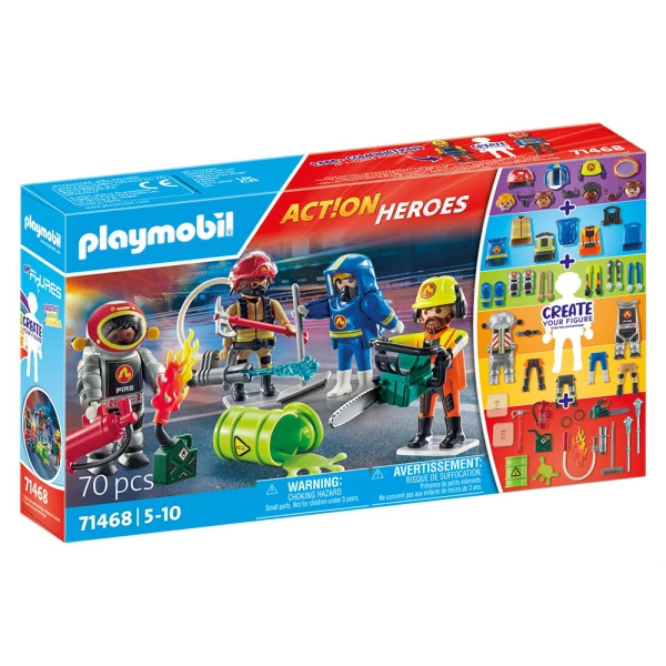 PLAYMOBIL CITY ACTION MY FIGURES: FIRE RESCUE