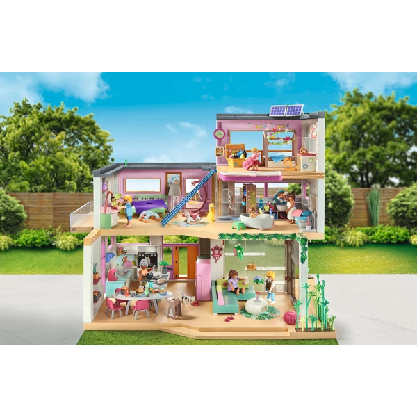 PLAYMOBIL CITY LIFE LIVING HOUSE WITH WINTER GARDEN