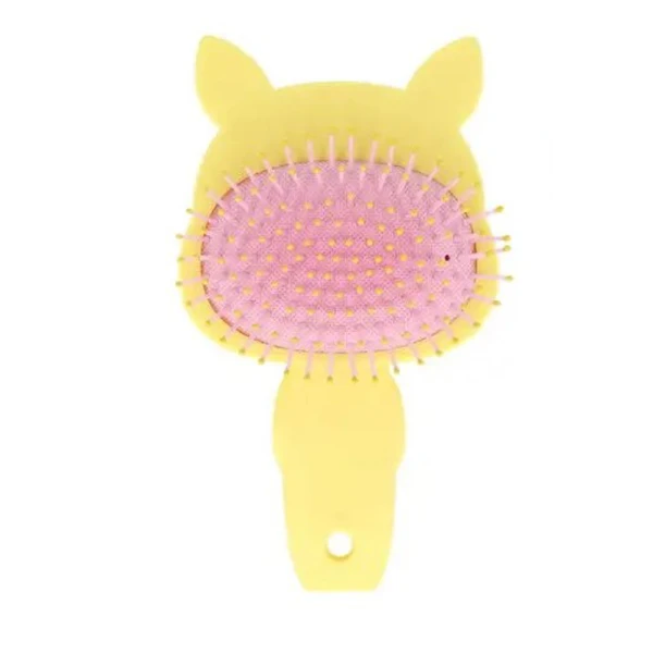 HAIR BRUSH ANIMALS - 4 DESIGNS