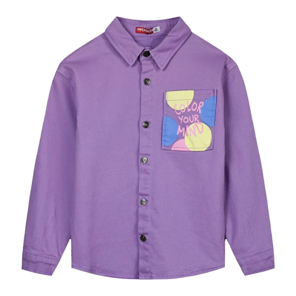ENERGIERS GIRL\'S OVERSHIRT LILAC