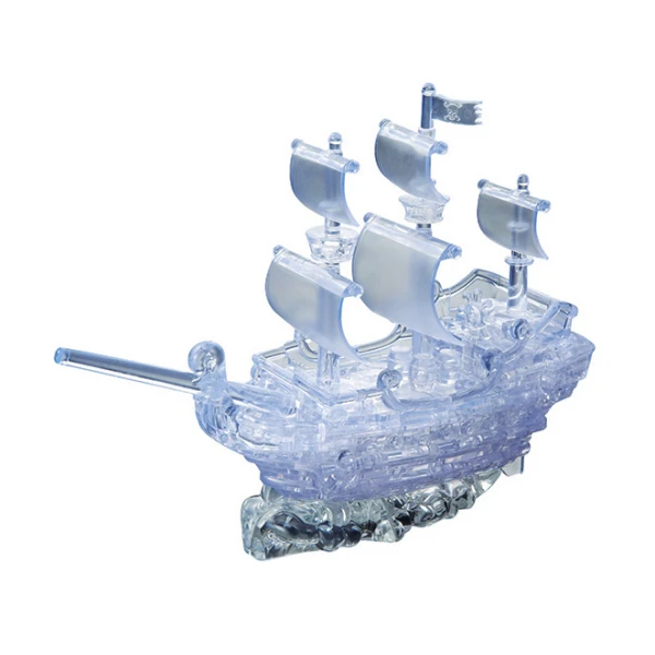CRYSTAL PUZZLES 3D ΠΑΖΛ 101 τεμ. ΔΙΑΦΑΝΕΣ ΠΕΙΡΑΤΙΚΟ ΚΑΡΑΒΙ