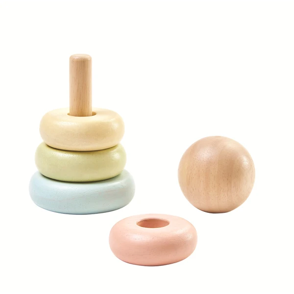 PLAN TOYS ΞΥΛΙΝΗ ΠΥΡΑΜΙΔΑ ΚΡΙΚΩΝ