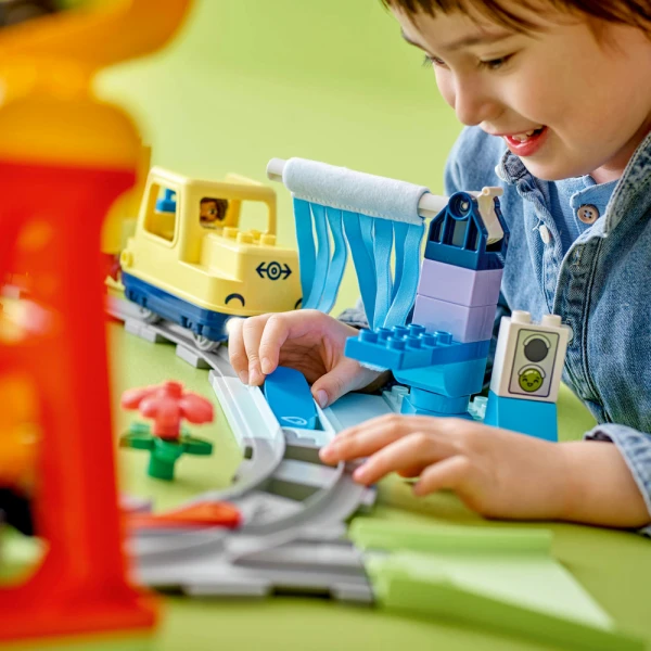 LEGO® DUPLO® TOWN ΜΕΓΑΛΟ ΔΙΑΔΡΑΣΤΙΚΟ ΚΟΙΝΟΤΙΚΟ ΤΡΕΝΟ