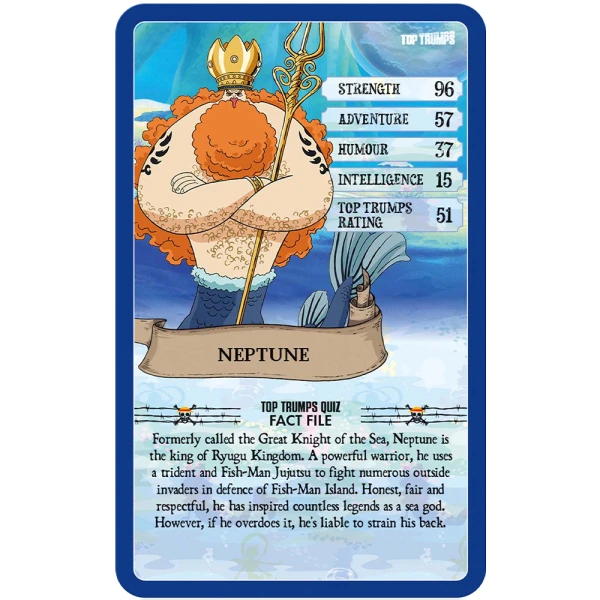 WINNING MOVES TOP TRUMPS SPECIALS CARD GAME ONE PIECE