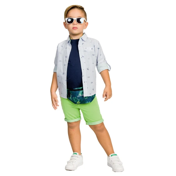 ENERGIERS SHORT PANTS GREEN