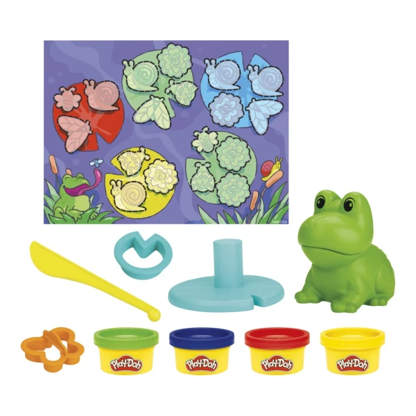 PLAY-DOH STARTER SET FROG AND COLOURS