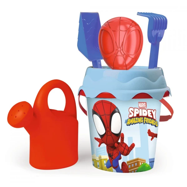 SMOBY BEACH BUCKET SPIDEY WITH ACCESSORIES