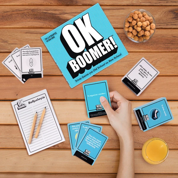AS GAMES BOARD GAME OK BOOMER - FOR AGES 16+ AND 2-8 PLAYERS