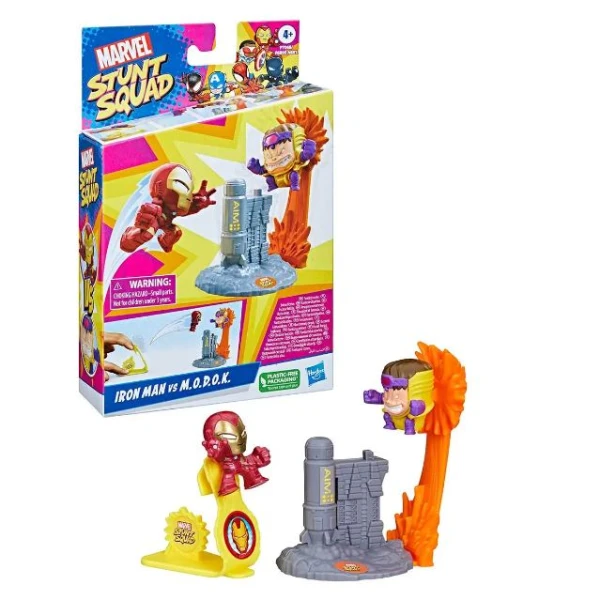 MARVEL STUNT SQUAD IRON MAN VS. M.O.D.O.K.