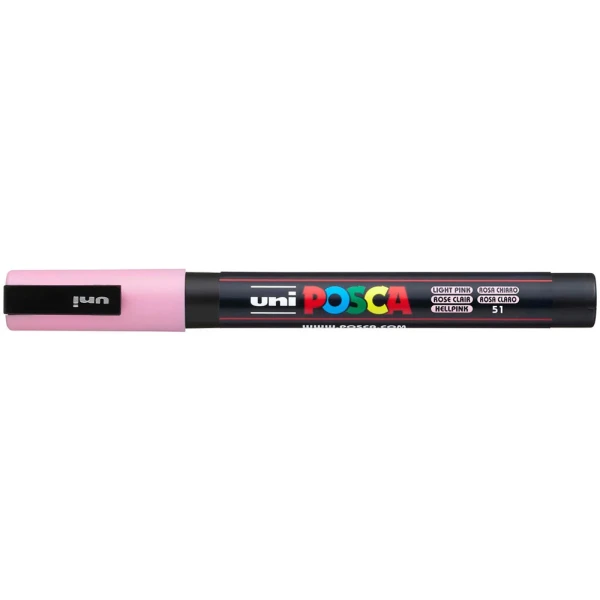 POSCA MARKER PC-3M 0.9-1.3mm -  LIGHT PINK