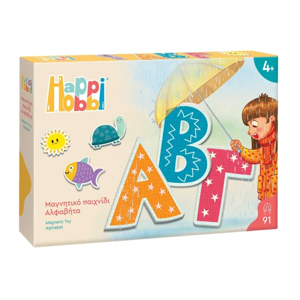 HAPPIHOBBI MAGNET - ALPHABET