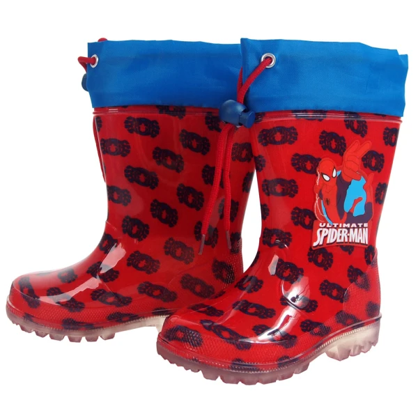 KIDS galoshes SPIDERMAN RED