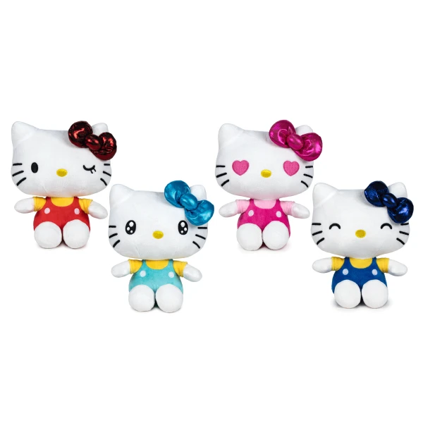SOFTIES HELLO KITTY ΛΟΥΤΡΙΝΟ 32 εκ. - 4 ΣΧΕΔΙΑ