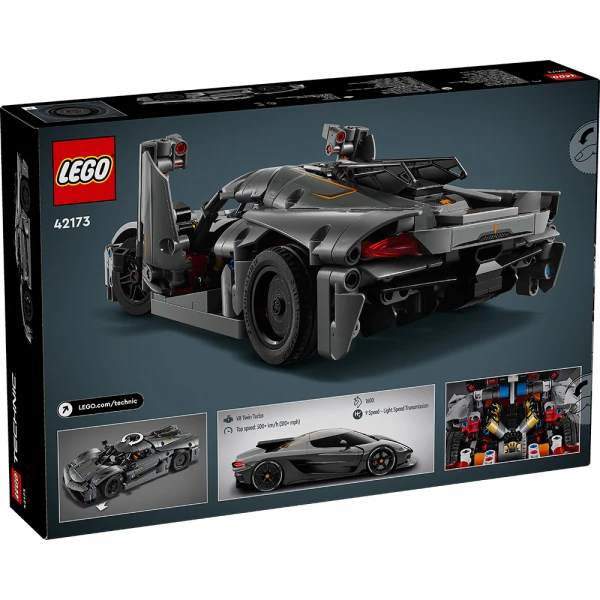 LEGO® TECHNIC ΓΚΡΙ HYPERCAR KOENIGSEGG JESKO ABSOLUT