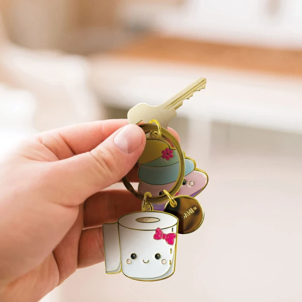 LEGAMI ΜΠΡΕΛΟΚ WHAT A KEY RING - ΣΕΤ ΤΩΝ 2 - POO