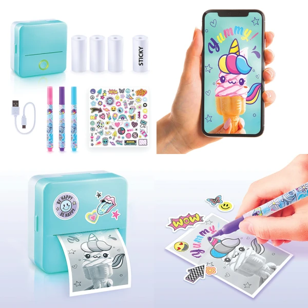 PHOTO CREATOR INSTANT POCKET PRINTER FOR AGES 8+