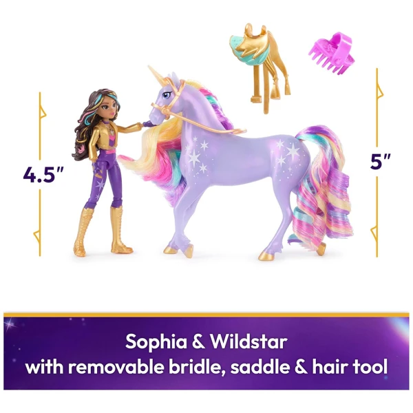 UNICORN ACADEMY SMALL DOLL SOPHIA & WILDSTAR