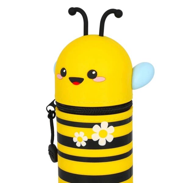LEGAMI 2 IN 1 SILICONE PENCIL CASE KAWAII - BEE