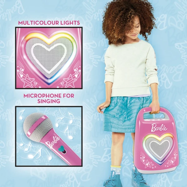 LISCIANI BARBIE PARTYMAKER - ΗΧΕΙΟ ΚΑΙ ΜΙΚΡΟΦΩΝΟ