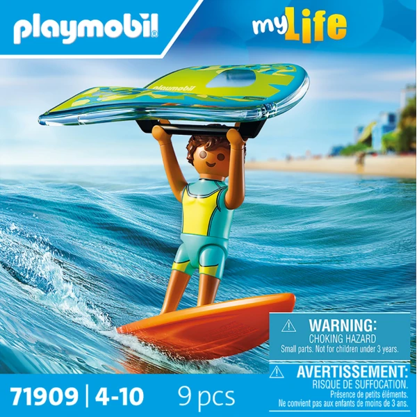 PLAYMOBIL MY LIFE ΜΑΘΗΜΑ WING-SURFING