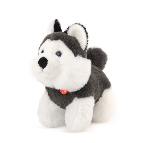 AMEK PLUSH HUSKY DOG 18 cm WITH SOUND