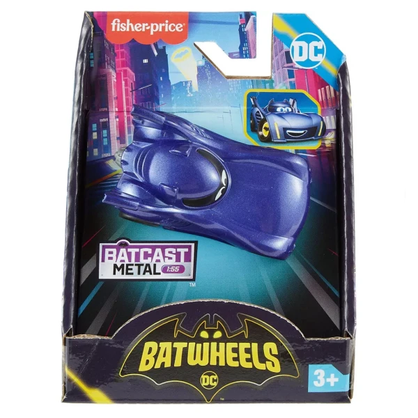 FISHER PRICE BATWHEELS ΟΧΗΜΑΤΑ - BAM THE BATMOBILE