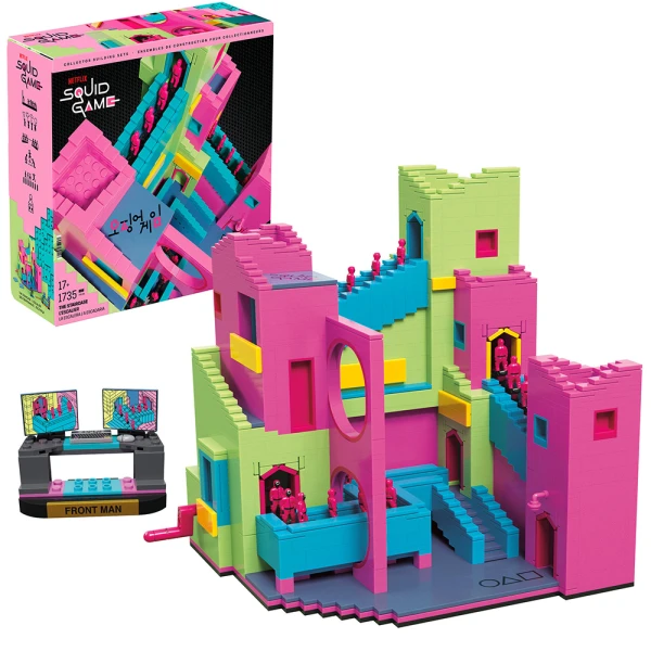 MEGA ADULTS BUILDERS SQUID GAME STAIRCASE