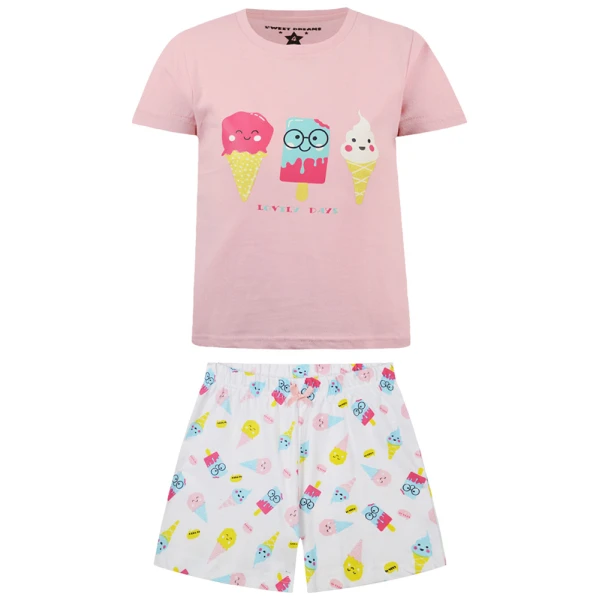 ENERGIERS PYJAMAS GIRL BEBE WHITE